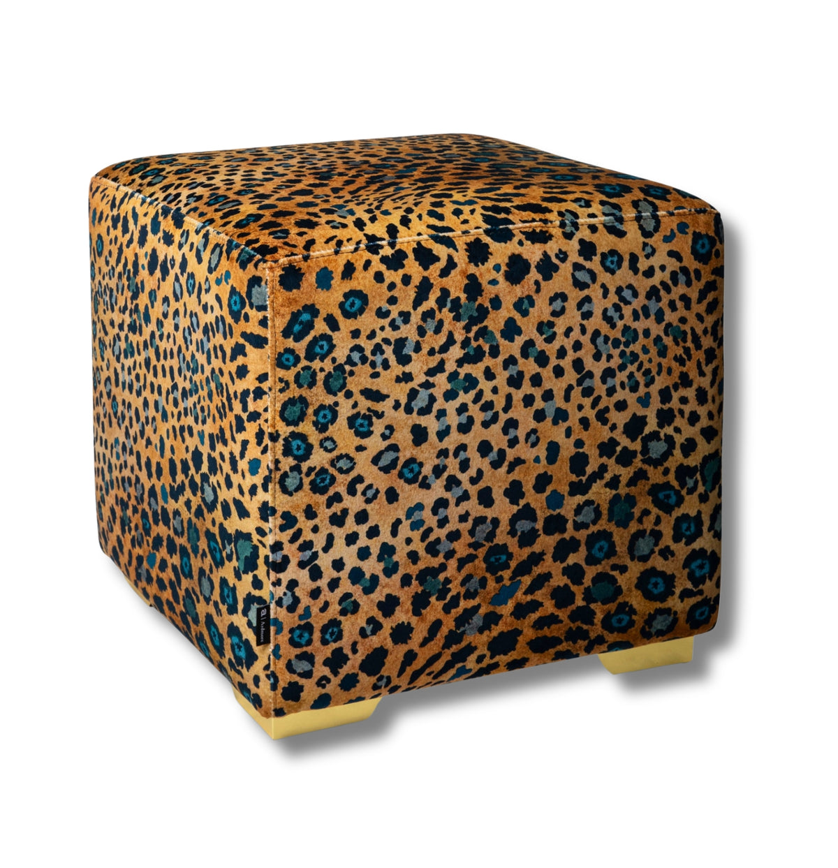 Leilani Midnight Cube Ottoman