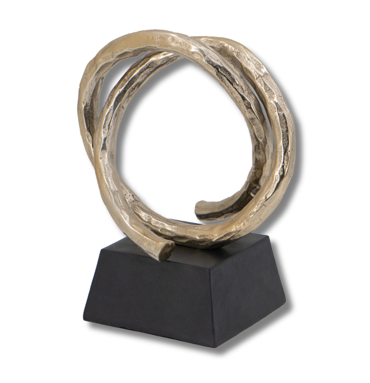 Leona Gold Entwined Sculpture