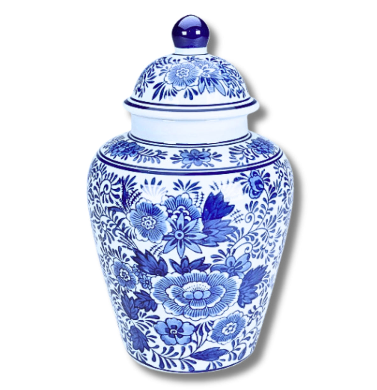 Gracie Blue & White Ginger Jar