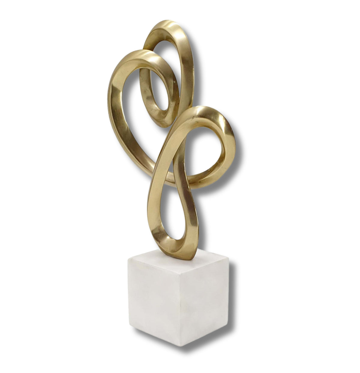 Calista Gold & Marble Sculpture