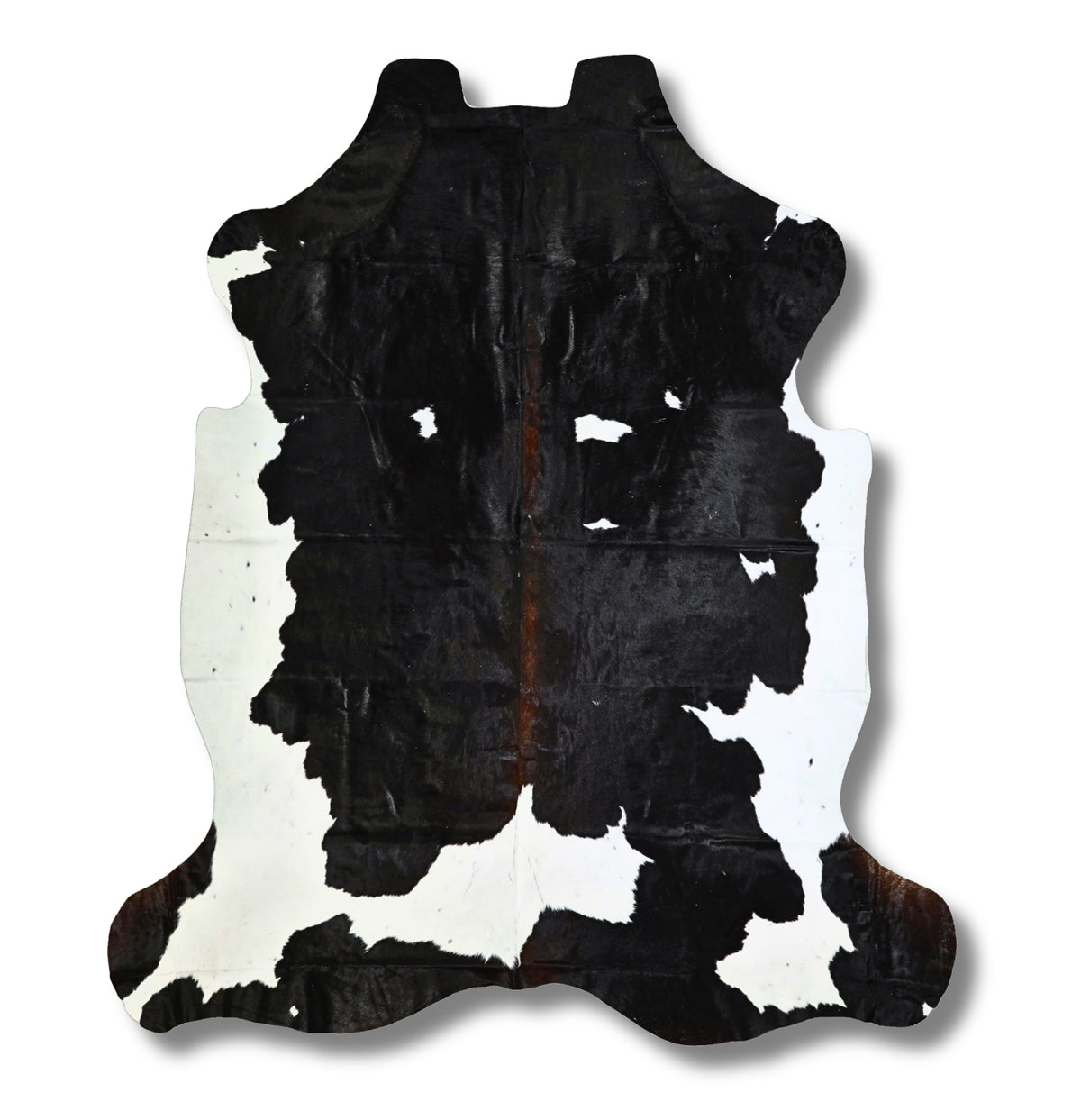 Harley Black & White Cowhide Rug