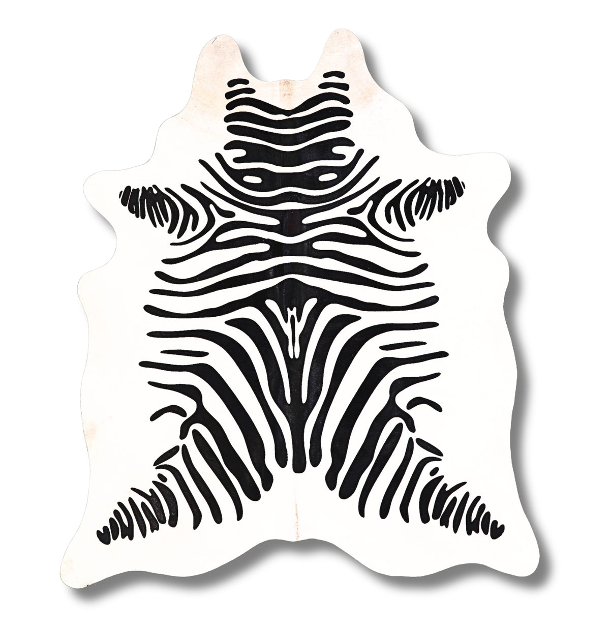 Alexia Zebra Cowhide Rug