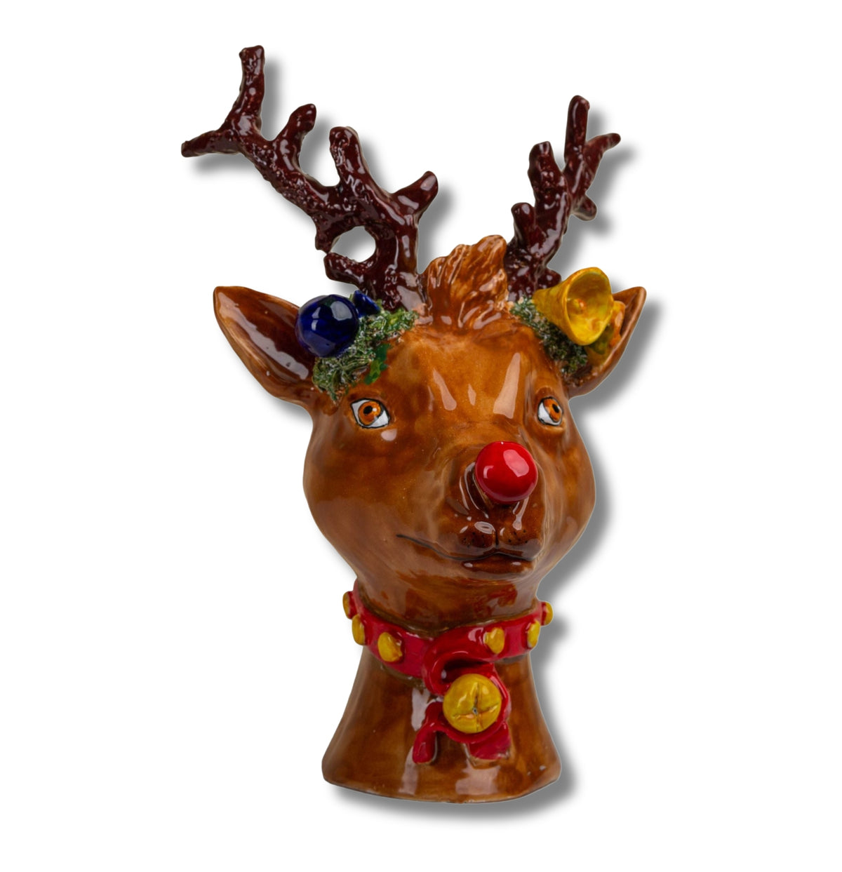 Opal Reindeer Vase