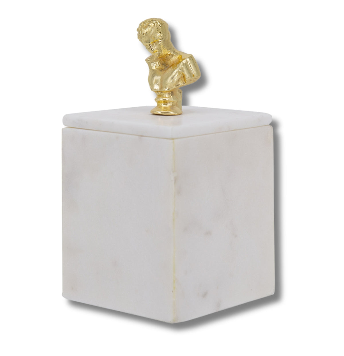 Esther White Marble Box