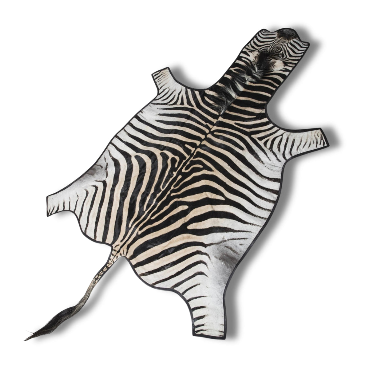 Vale Zebra Leather Hide