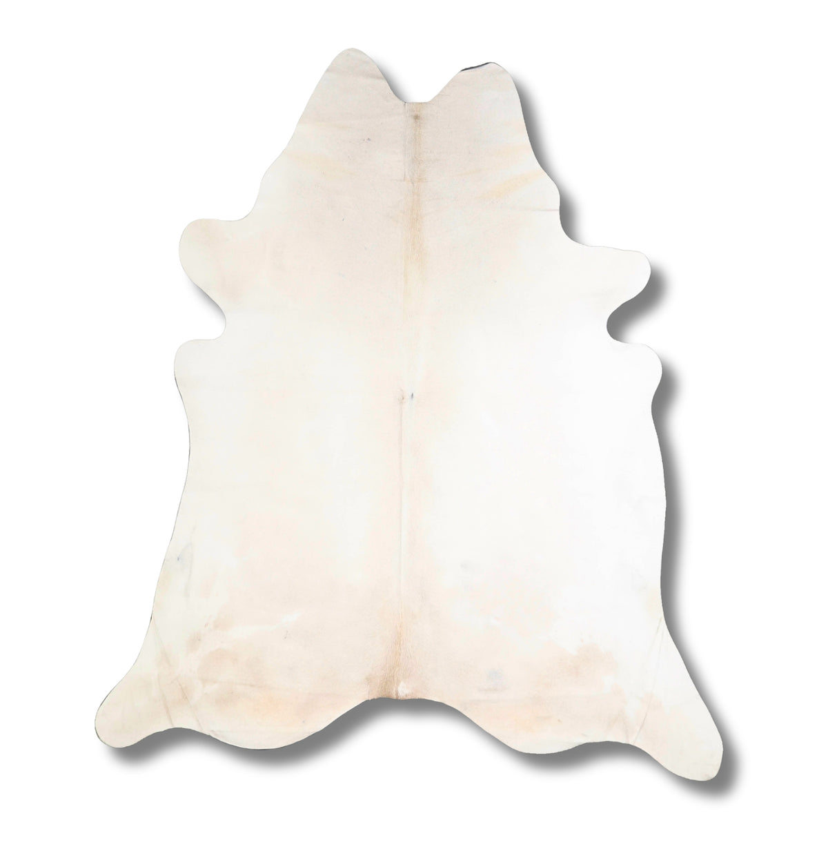 Axel Solid White Cowhide Rug