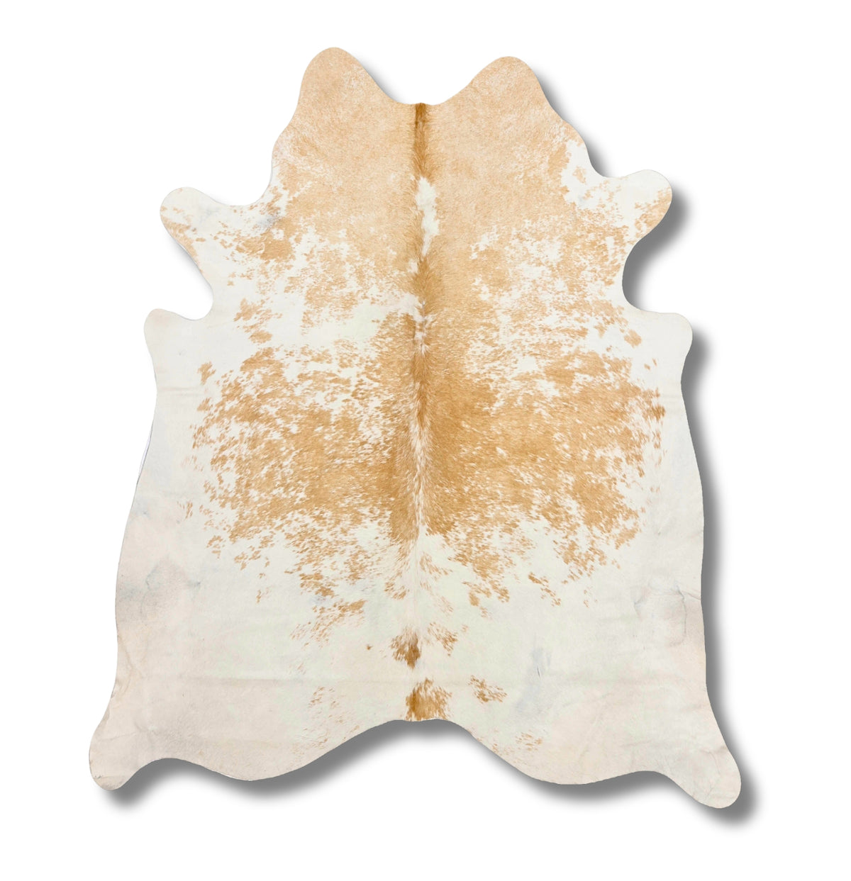 Sweet Dee Beige & White Cowhide Rug