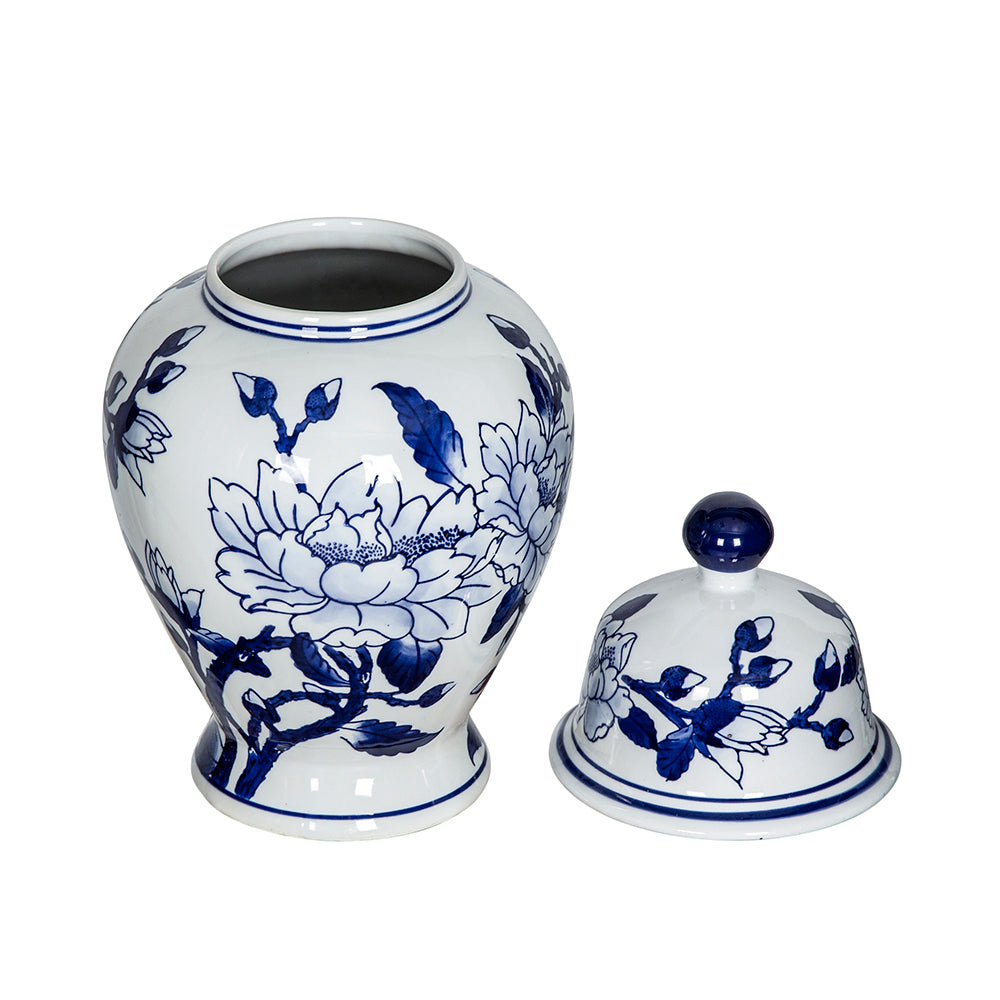 Blue White Ginger Jar