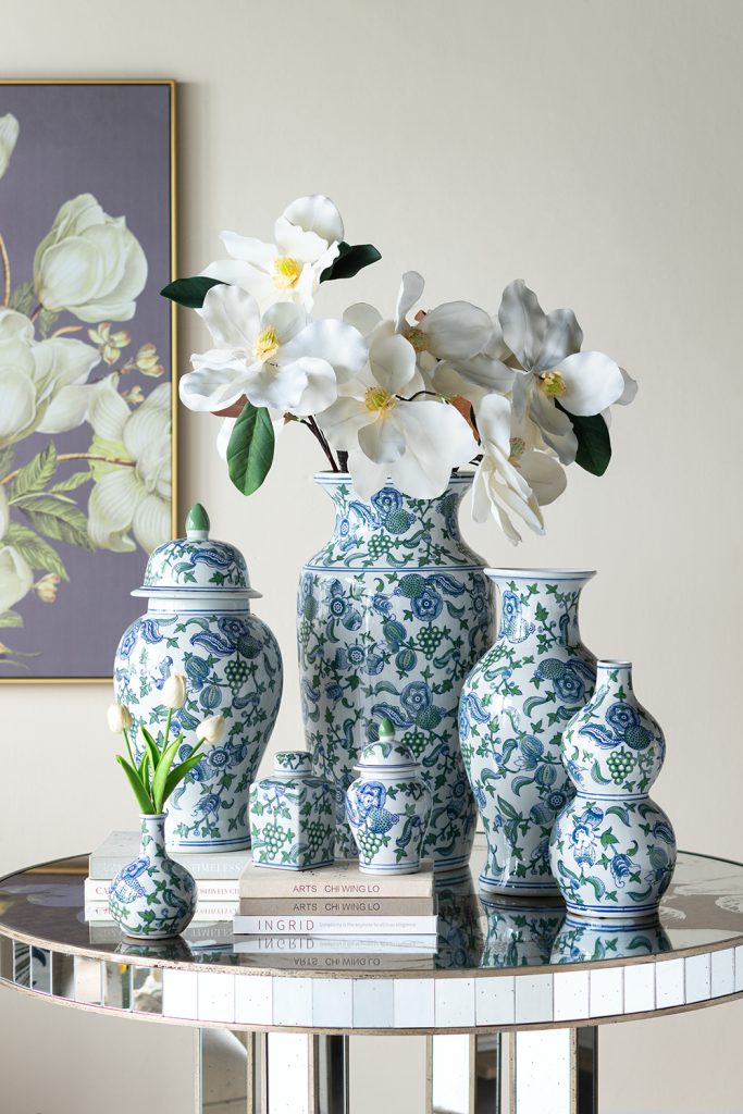 Cherry Blossom Porcelain Vase