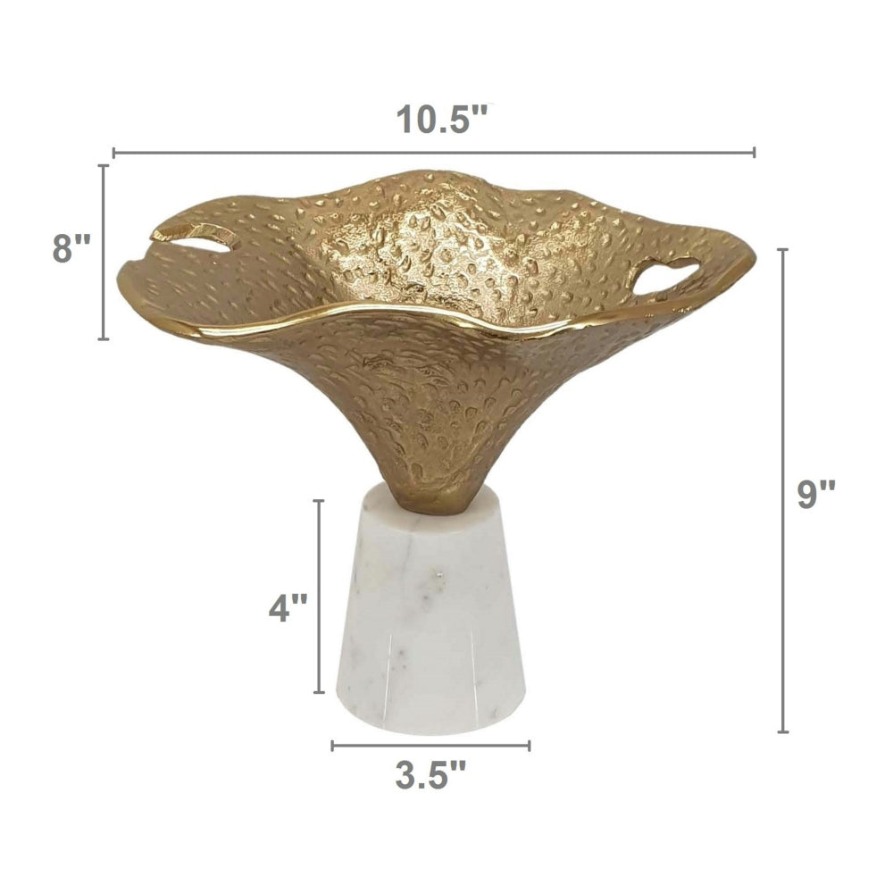 Gold Calla Lily Sculpture