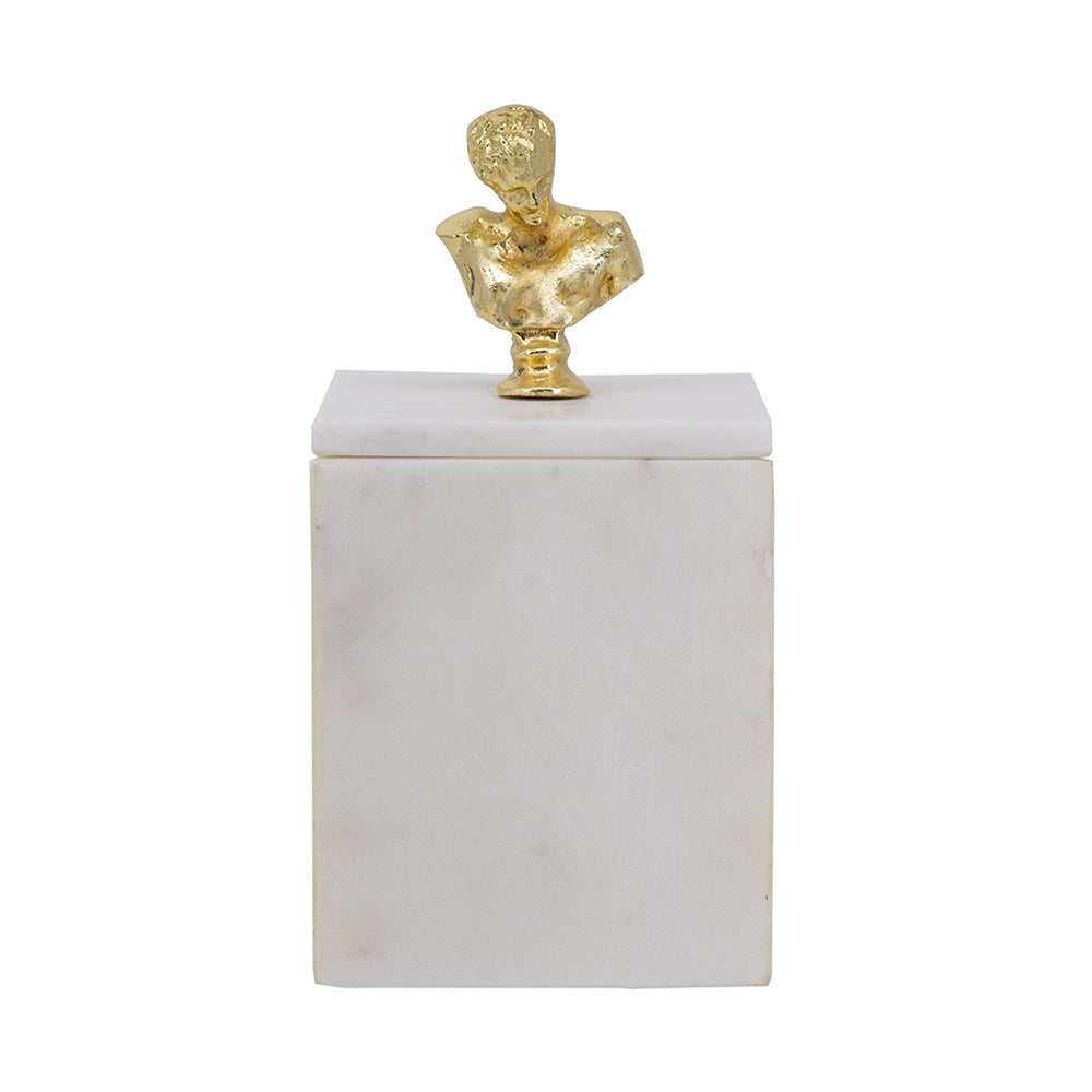 White Marble Decorative Box