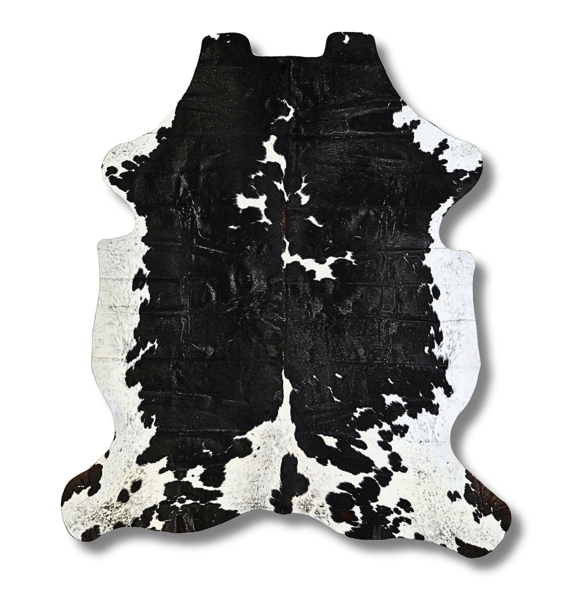 Mia Black & White Cowhide Rug