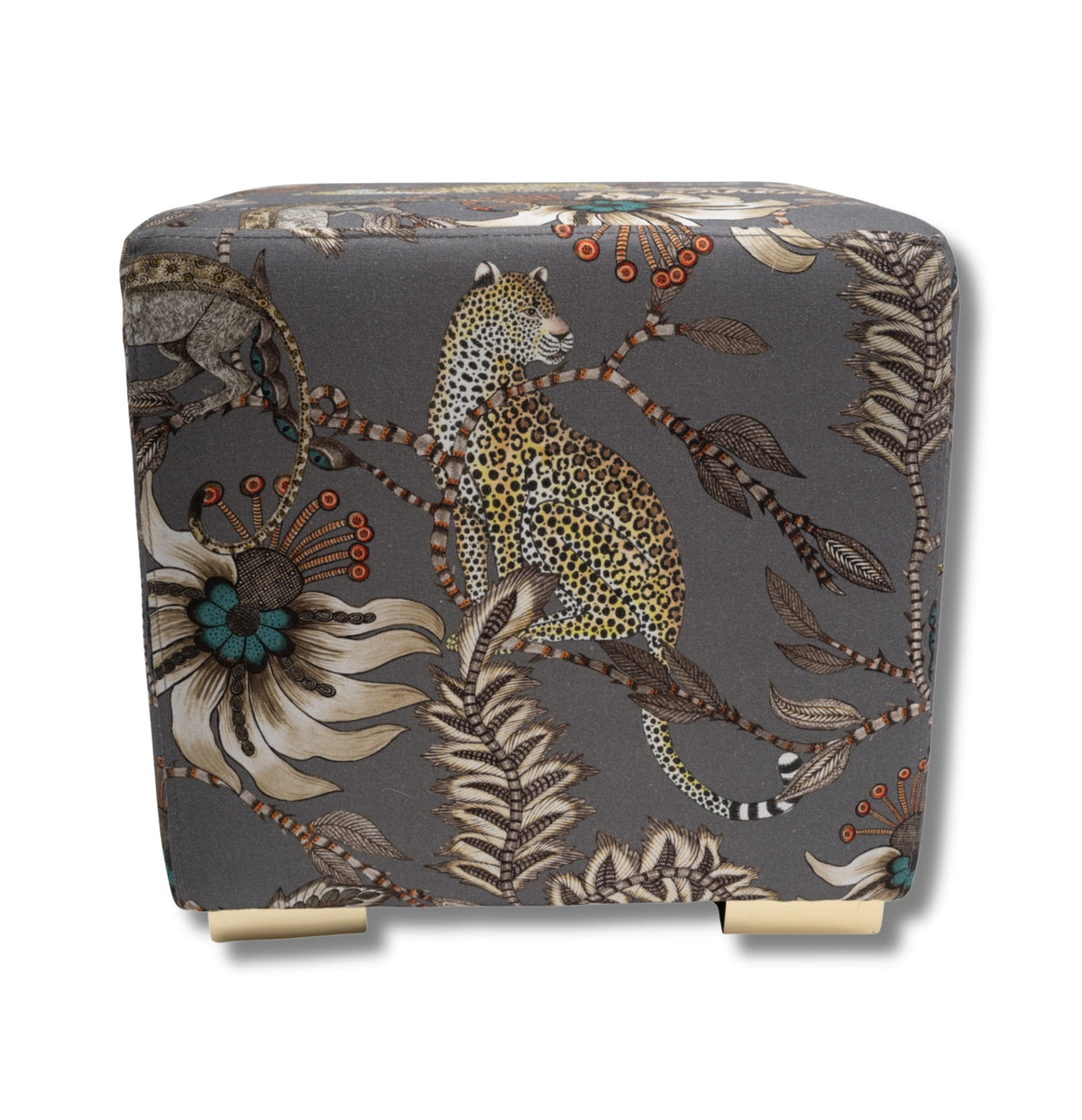 Yvette Monkey Bean Ottoman