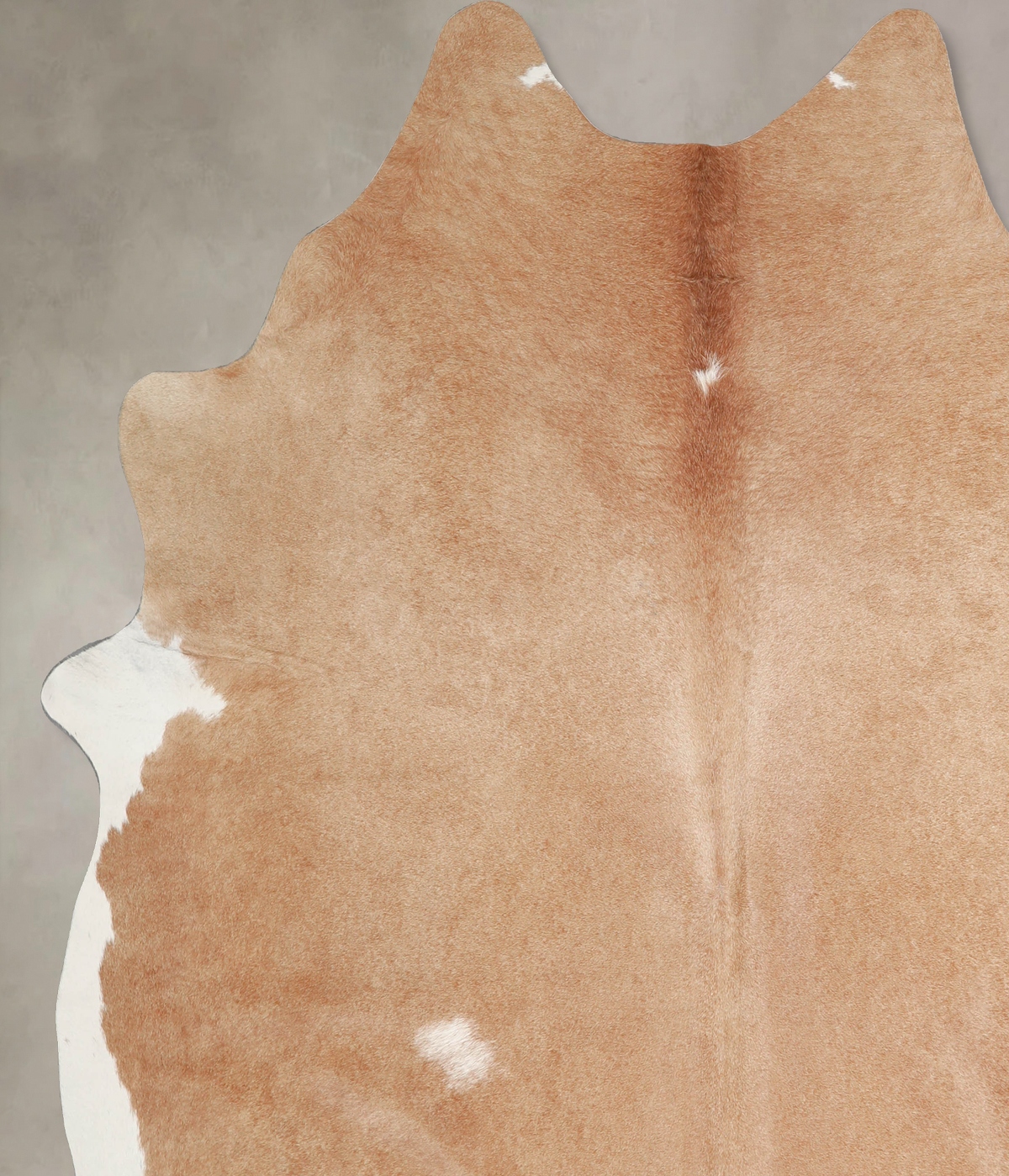 Luxurious Large Beige Brazilian Cowhide Rug - Soft & Durable Decor