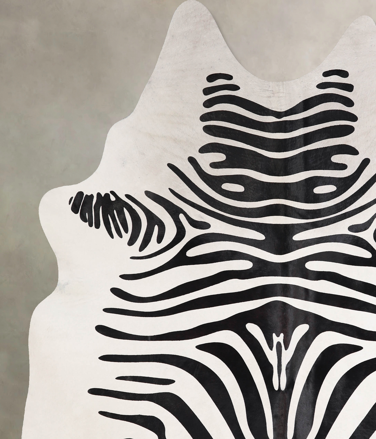 Authentic Zebra Cowhide Rug - Premium Quality, Stylish Design