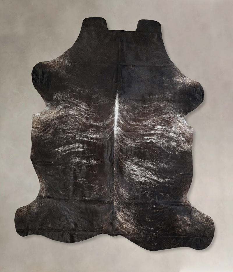 Premium Grey Brindle XX-Large Brazilian Cowhide Rug 7'8" x 7'0"