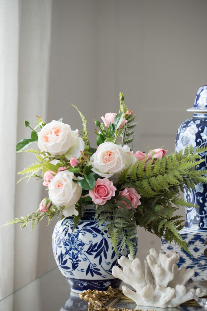 Classic Aline Blue Vase