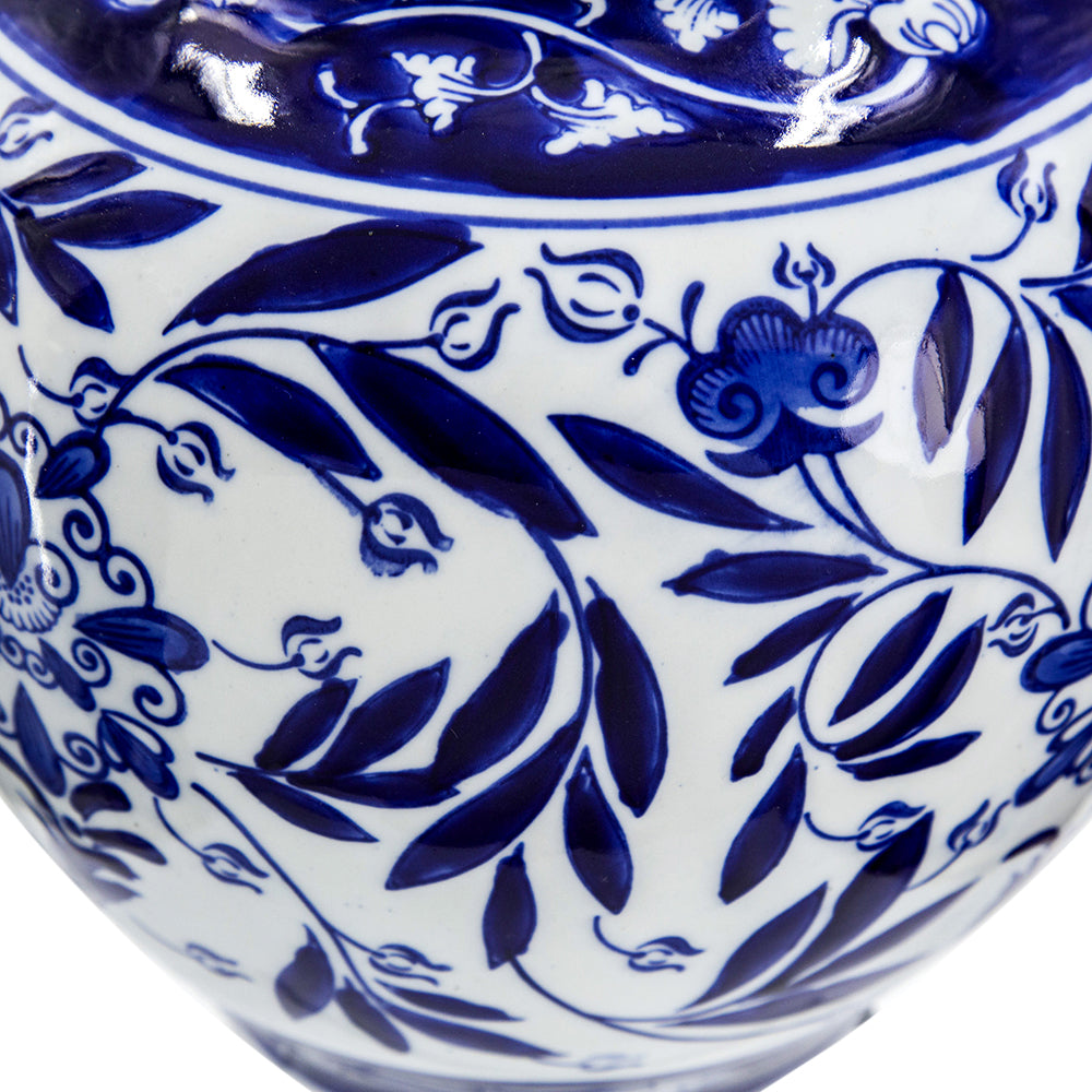 Classic Aline Blue Vase