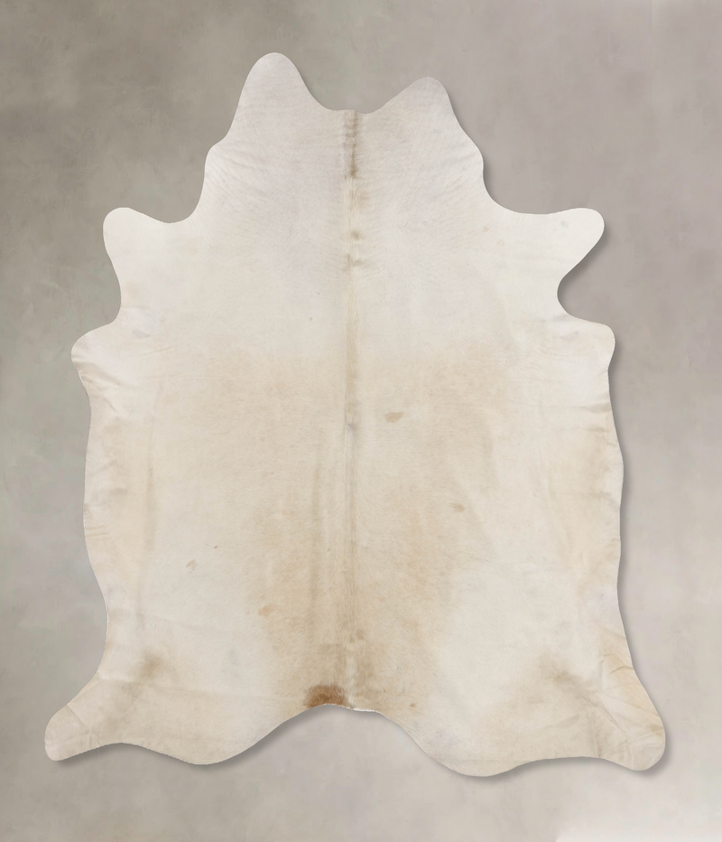 Luxurious Champagne Brazilian Cowhide Rug - XX-Large Size