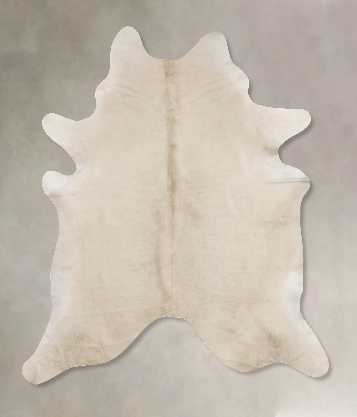 Luxurious Champagne XX-Large Brazilian Cowhide Rug for Elegance