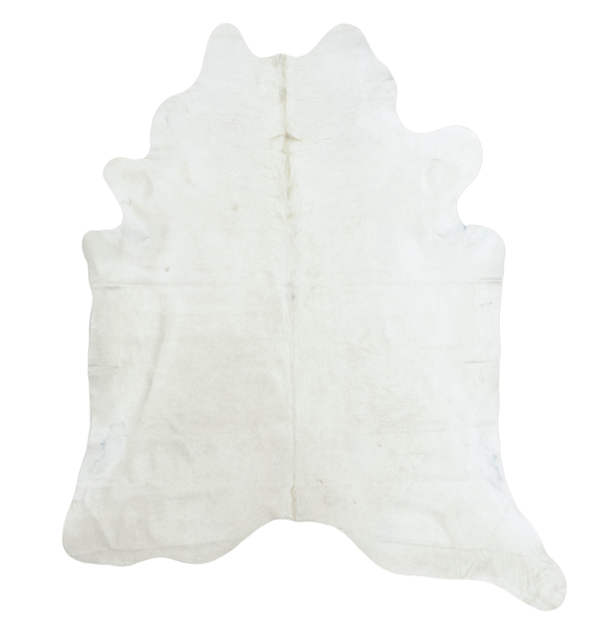 Jagger Solid White Cowhide Rug