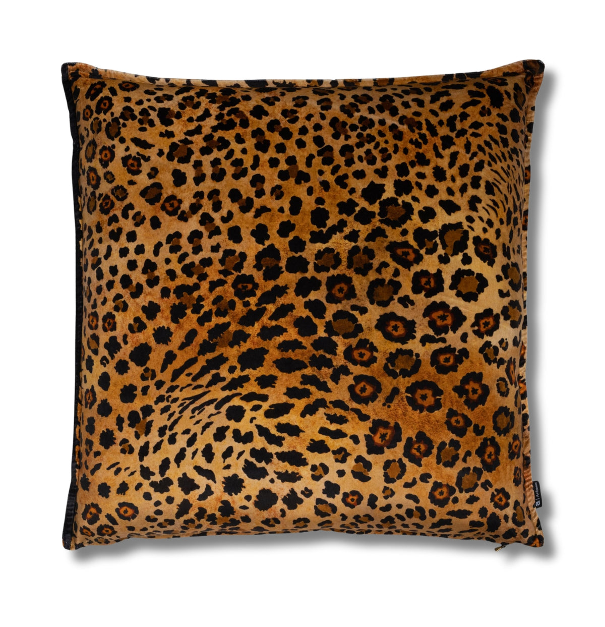 Sienna Safari Spot Velvet Pillow Gold