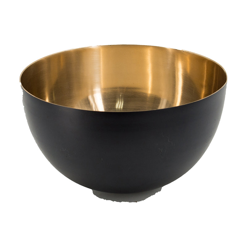 Chic Modern Soft Gold and Black Twig Bowl - Perfect Centerpiece