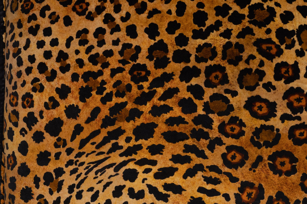 Safari Spot Velvet Pillow Gold