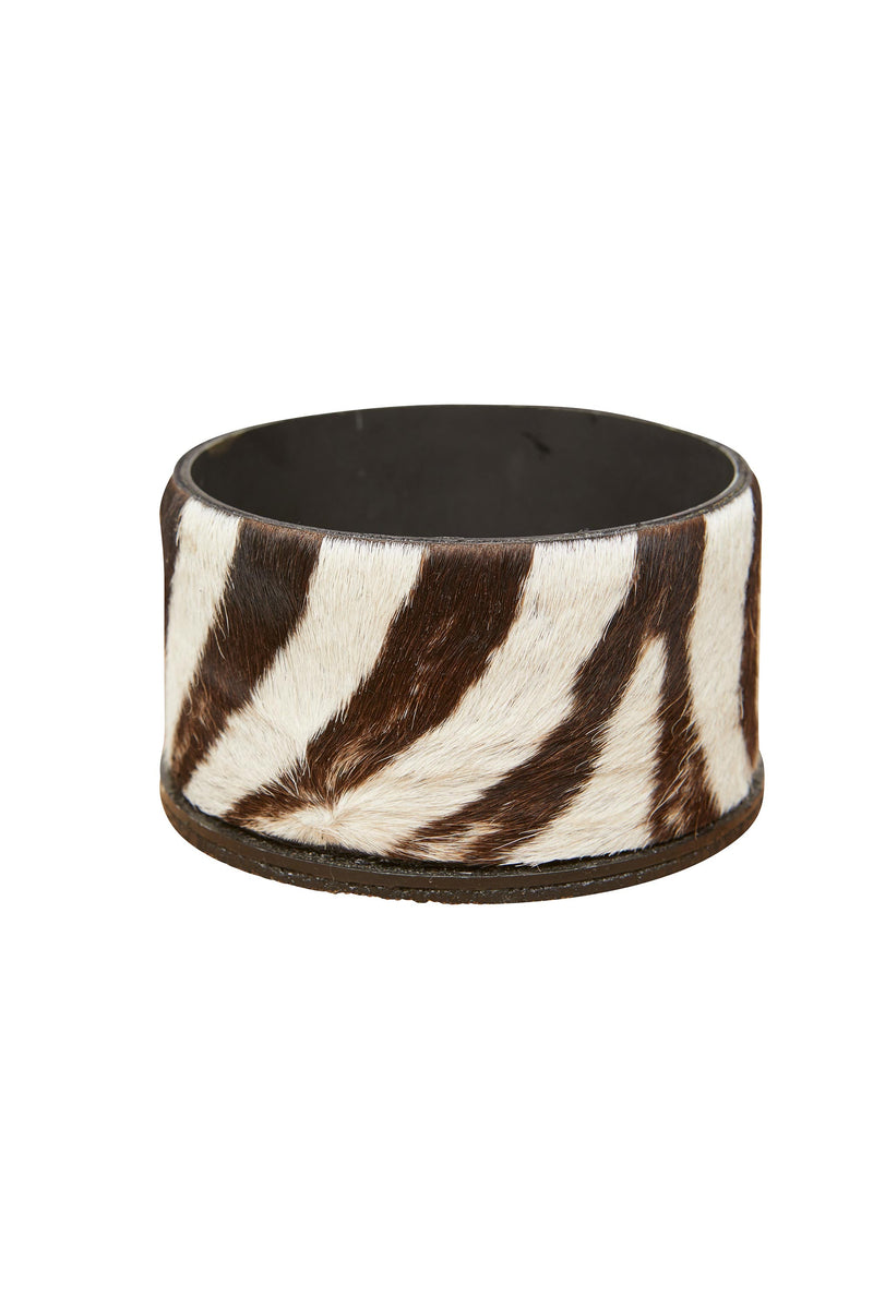 Zebra Pattern Wine Holder